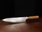 Nóż Szefa Kuchni Aka Tori ze stali damasceńskiej 8" - Kyoto Olive