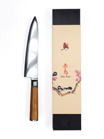 Nóż Szefa Kuchni Aka Tori ze stali damasceńskiej 8" - Kyoto Olive