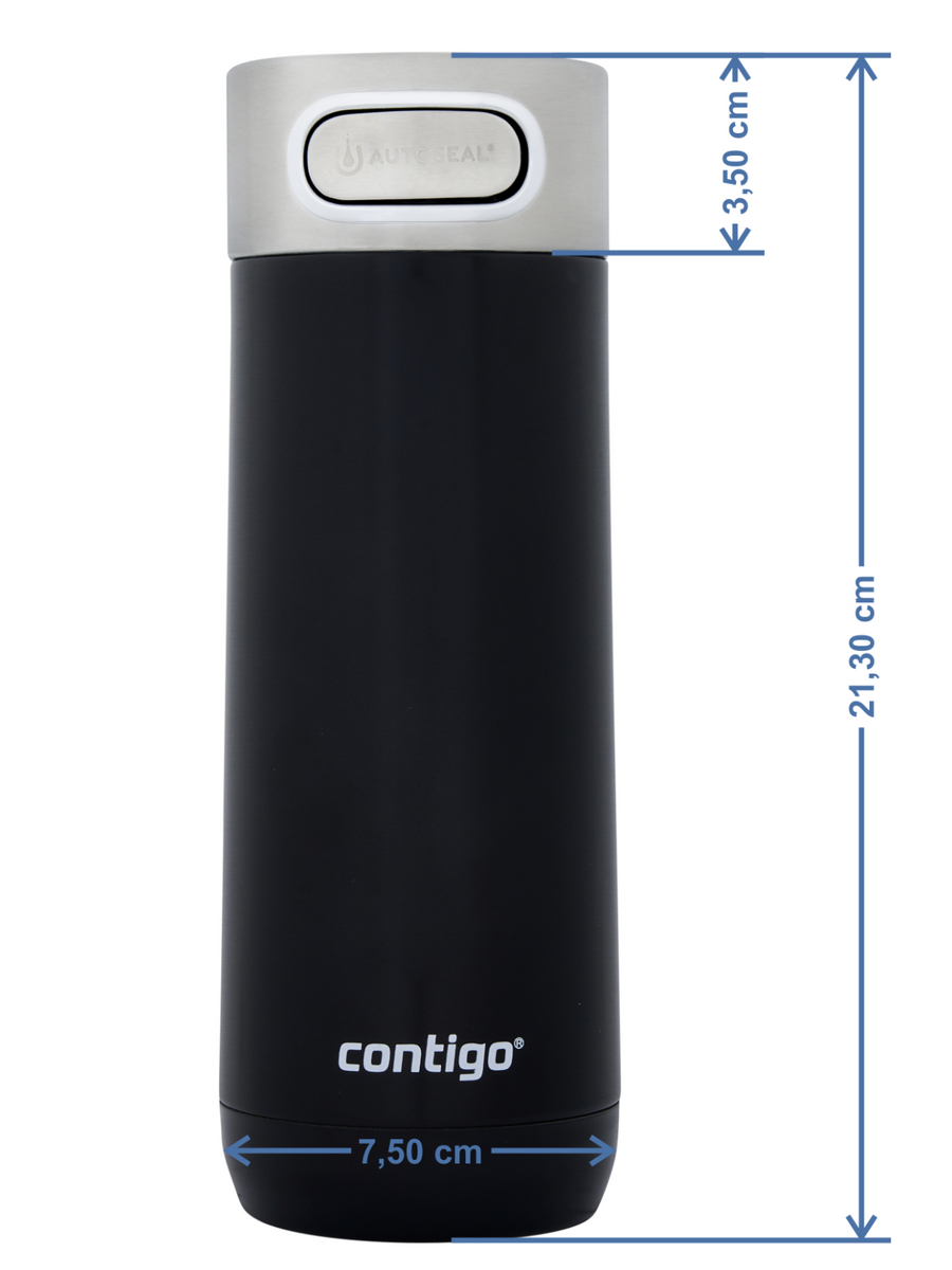 Kubek termiczny z grawerem Contigo Luxe  470 ml - Licorice