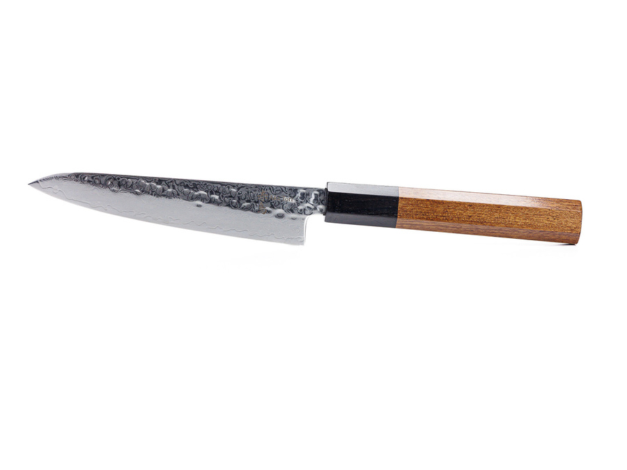 Nóż uniwersalny Aka Tori ze stali damasceńskiej 5" - Tokyo Hammer